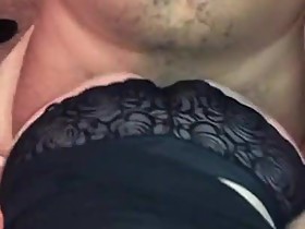 Granny Jan wife in new black panties
