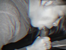 wife's teenage sister came over to say hi(sucking my cock)