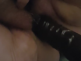Wife gets off on dildo