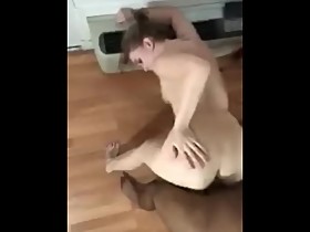 Wife fucked over air conditioner