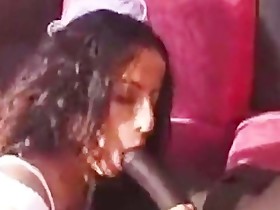 Arabian Wife in Christian Bridal Dress ganged by Huge Black Sudanese Dicks