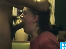 housewife lady bbc deep blowjob