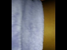 Sleeping ebony wife