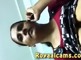 Blackmailing Indian Wife for Blowjob