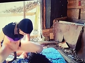Wife lets hubby fuck her with his little dick then goes out and fucks a BBC